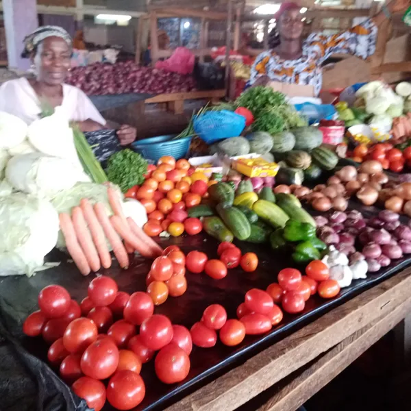 Marché à Bouaflé : les prix des légumes en hausse