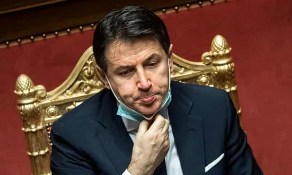 Démission de Giuseppe Conte, Premier ministre italien