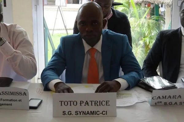 Un préavis de grève déposé par le Synamic-CI