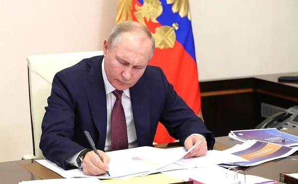 Vladimir Poutine, président de la Russie