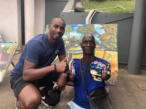 Témoignage de Copa Barry sous le charme d’un peintre handicapé