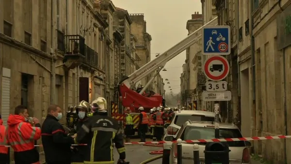 Explosion à Bordeaux : trois blessés et deux disparus