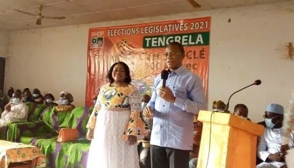 Législatives à Tengrela : Nabagné Koné présente la candidate RHDP