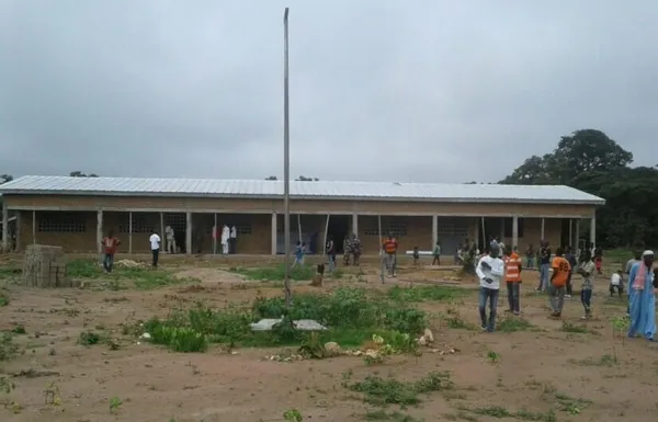 Ecole primaire de Tienguélé : un bâtiment de trois classes construits
