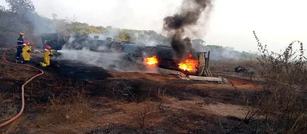 Explosion d’un camion-citerne : deux morts sur la Nationale A3