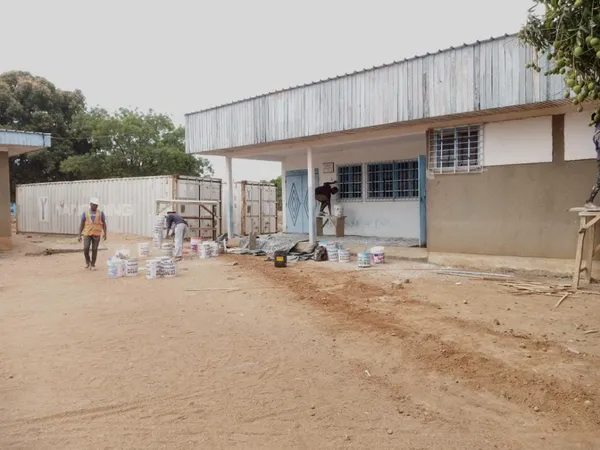 Niakara : des travaux de réhabilitation en cours à l’hôpital général
