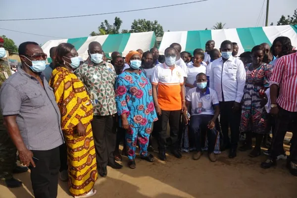 Une association de jeunesse portée sur les fonts baptismaux à Kacoukro Limite – Actualité ivoirienne 21/02/2021