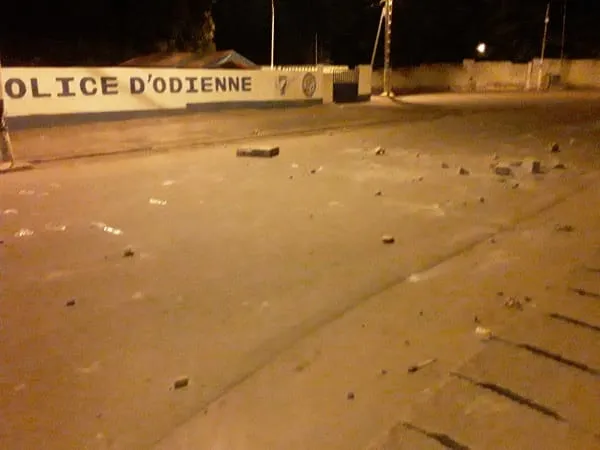Affrontements entre la police et une bande de jeunes à Odienné