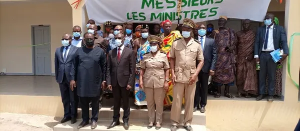 Le ministre Vagondo inaugure le bâtiment réhabilité de la  sous-préfecture d’Appimandoum – Actualité ivoirienne 25/02/2021