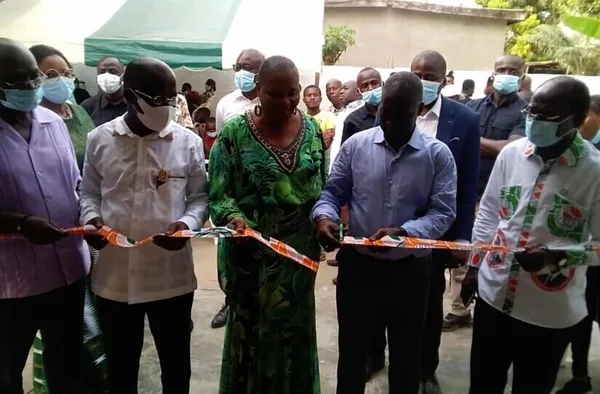 Inauguration du siège RHDP de Tiassalé