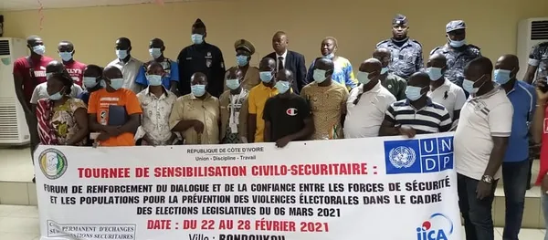 Une campagne de sensibilisation à Bondoukou pour renforcer la confiance entre les FDS et la population – Actualité ivoirienne 26/02/2021