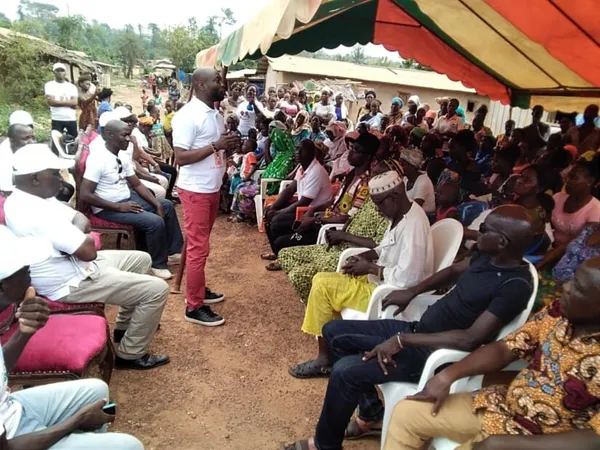 Législative 2021 : Charles Gnaoré en “mission” à N’douci – Actualité ivoirienne 28/02/2021
