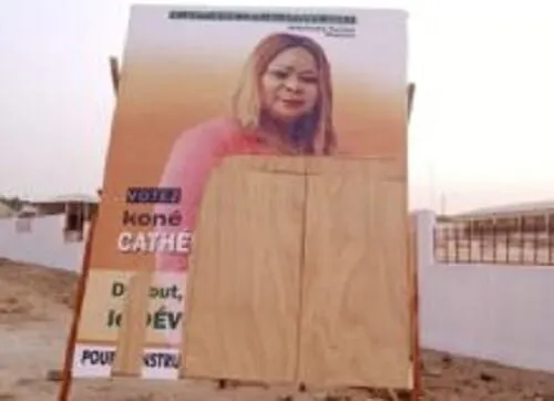 Législatives 2021 : Des affiches de candidats lacérées à Niakara – Actualité ivoirienne 01/03/2021