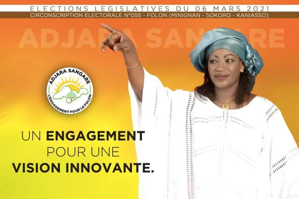 Législatives 2021: Adjara Sangaré, la dame qui défit 9 hommes à Minignan