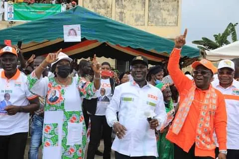 Législatives 2021 : Kandia Camara prend du terrain à Anyama