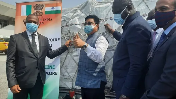 Vaccin anti Covid-19 : l’Inde met 50.000 doses à la disposition de la Côte d’Ivoire