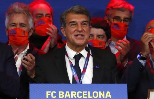 Joan Laporta, ancien président du Barça reprend la tête du club