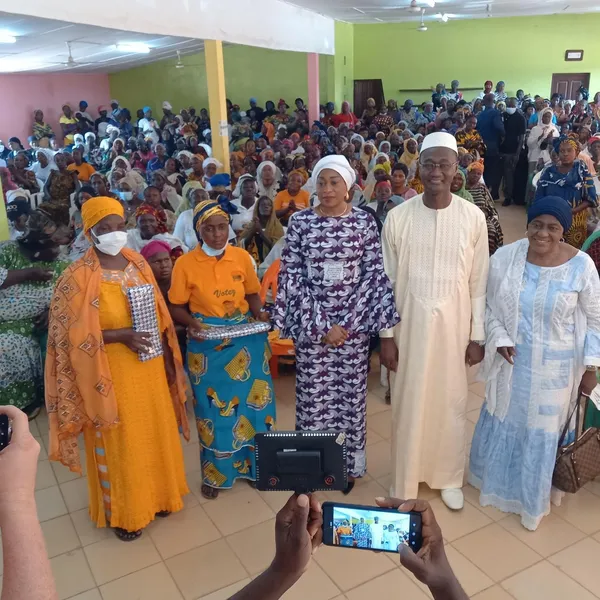 Le ministre Moussa Sanogo célèbre les femmes à Touba