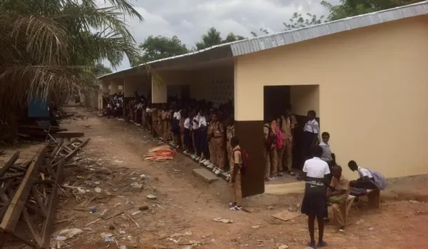 Lycée moderne 1 d’Adzopé : un bâtiment de quatre classes réhabilité