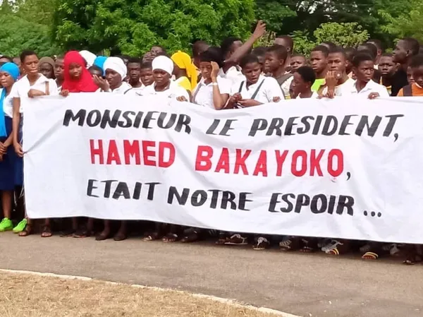 Séguéla : les élèves rendent hommage à Hamed Bakayoko