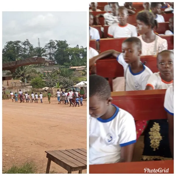 Notre Dame du Mont Carmel : les enfants en marche pour la Pâques