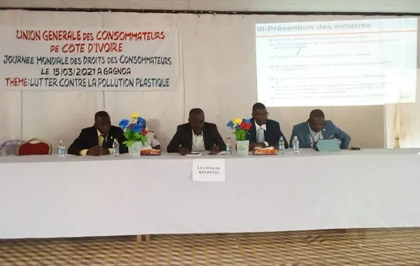 Gagnoa : la pollution plastique au centre de la journée mondiale du consommateur