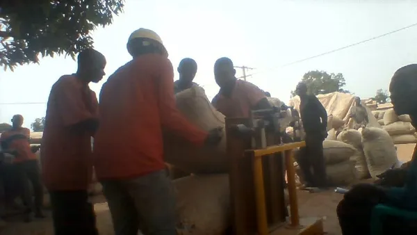 Côte d’Ivoire : vente groupée de 100 T de noix de cajou à Lataha