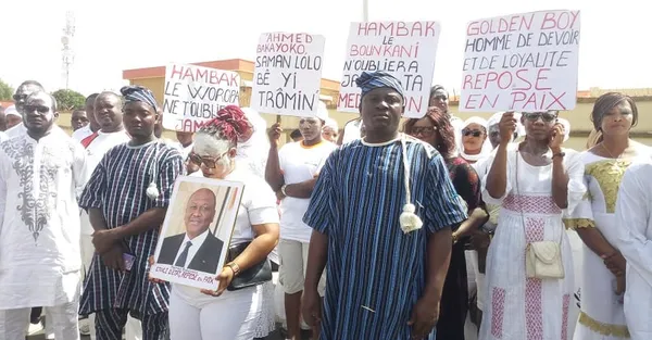 Une marche d’hommage à Hamed Bakayoko à Bouna