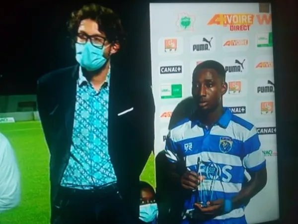 Lonaci Ligue 1 : Dagrou Djédjé élu meilleur joueur