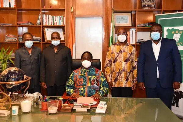 Hubert Oulaye et Dano Djédjé chez Bédié avant le retour de Gbagbo