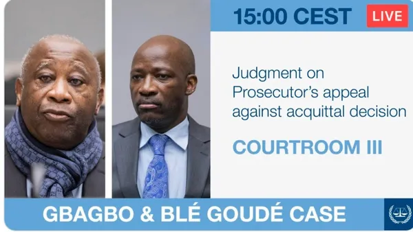 Affaire Gbagbo et Blé Goudé : suivez en direct l’arrêt de la CPI