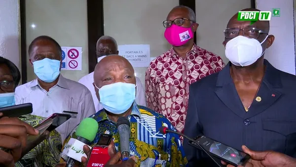Bédié échange avec Assoa Adou sur le retour de Gbagbo : vidéo
