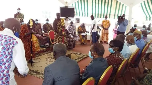 Assoa Adou à Krindjabo : le Roi du Sanwi se dit disponible pour accompagner le retour de Gbagbo