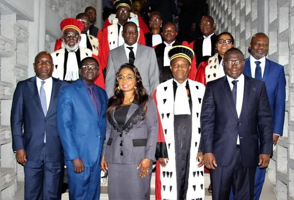 Dembélé Tahirou, le nouveau Premier Président de la Cour d’Appel d’Abidjan, installé dans ses fonctions