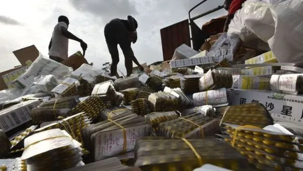 Sénégal : saisie de plusieurs tonnes de faux médicaments d’une valeur plus de 1,5 milliard
