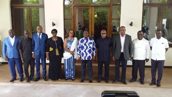 Katinan, Damana Pickass, la sœur de Gbagbo chez Bédié à Daoukro