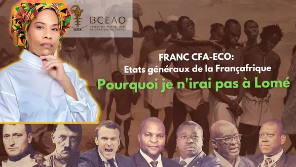 Franc cfa-eco : Pourquoi Nathalie Yamb n’irai pas à Lomé