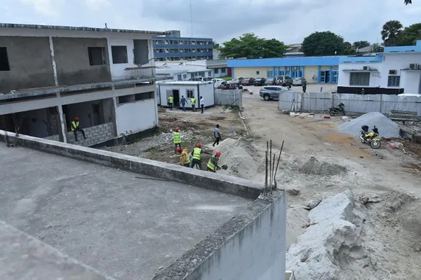 Réhabilitation du Bloc Gyneco obstétrique du Chu de Treichville : les travaux ont démarré, des images