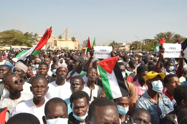 Au Sénégal, on manifeste pour soutenir les Palestiniens