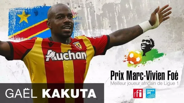 Prix Marc-Vivien Foé : Le Congolais Gaël Kakuta lauréat