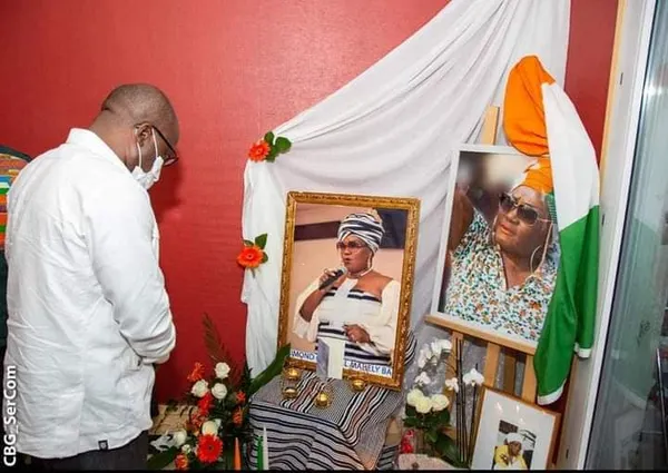 Présent à Paris, Charles Blé Goudé rend hommage à Mahély BA, en images