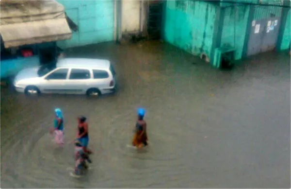 Saison des pluies 2021 : Koumassi sous les eaux, des images