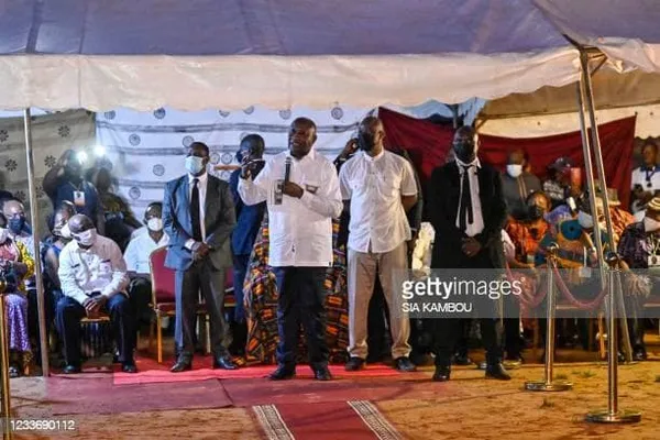 Gbagbo fait le « show » avec Mama ce lundi