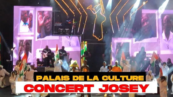 Josey rend hommage à Gbagbo, Bédié et Ouattara à son concert : vidéo