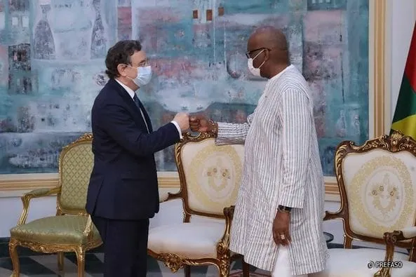 Burkina : le représentant spécial de l’UE pour le Sahel, Angel Losada fait ses adieux à Roch Kaboré