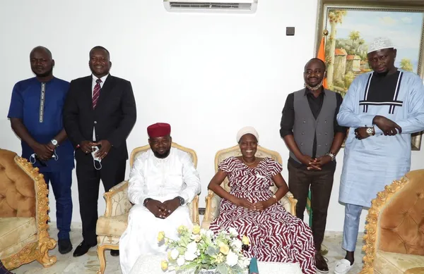 Le neveu de l’ex-Président du Niger Mahamadou Issoufou chez Simone Gbagbo