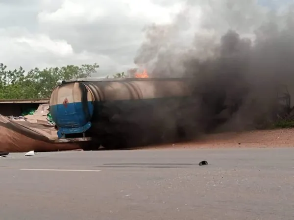 Grave accident de la circulation au Burkina Faso ce 25 juillet 2021 : 1 mort et 4 blessés