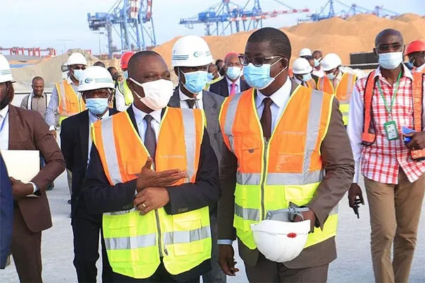 Construction du 2ème terminal à conteneurs du Port autonome d’Abidjan : Amadou Koné sur le terrain