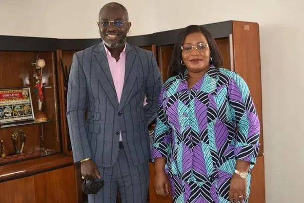 « Zouglou Days 2021 » : Angelo Kabila chez la ministre de la Culture