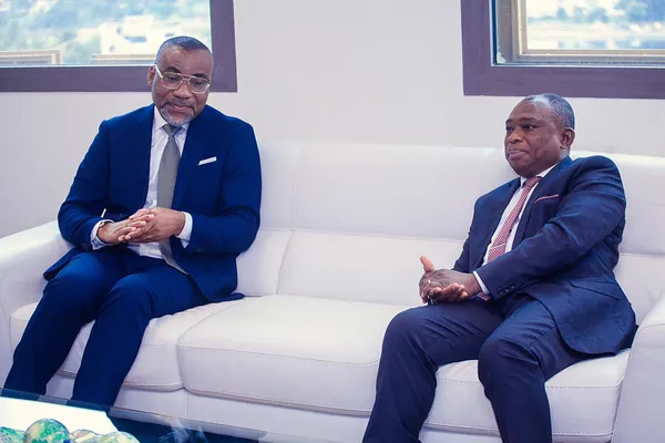 De retour d’exil, le Dr Boga Sako chez KKB : des images